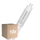 Fordelspakke 10x Ledvance LED Lysrør T5 AC Mains P Mains (AC) High Efficiency 11W 1700lm - 865 Dagslys | 85cm - Erstatter 21W