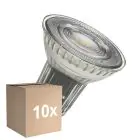 Fordelspakke 10x Ledvance LED Spot GU10 PAR16 6.1W 575lm 36D - 930 Varm Hvid | Bedste Farvegengivelse - Dæmpbar - Erstatter 80W
