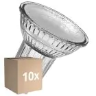 Fordelspakke 10x Ledvance LED Spot GU10 PAR16 8W 750lm 36D - 830 Varm Hvid | Erstatter 100W