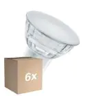 Fordelspakke 6x Osram LED Superstar Reflektor Spot GU10 PAR16 6W 575lm 120D - 940 Kold Hvid | Bedste Farvegengivelse - Dæmpbar - Erstatter 80W