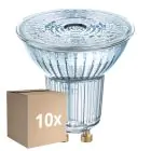 Fordelspakke 10x Osram Parathom LED GU10 Spot klar 3.4W 230lm - 927 ekstra varm hvid | dæmpbar - bedste farvegengivelse - erstatter 35W