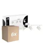 Fordelspakke 6x D'Lite Loftlampe Beitem Matt Hvid FSC Træ | Egnet Til 4x GU10