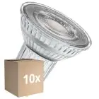 Fordelspakke 10x Ledvance LED Spot GU10 PAR16 3.7W 350lm 36D - 927 Ekstra Varm Hvid | Bedste Farvegengivelse - Dæmpbar - Erstatter 35W