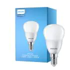 Philips Corepro LED Lustre E14 Kugle matt 2.8W 250lm - 827 ekstra varm hvid | erstatter 25W