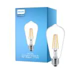 Philips Corepro LED Pære E27 Edison filament klar 7W 806lm - 827 ekstra varm hvid | erstatter 60W