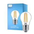 Philips Corepro LED Lustre E27 Kugle filament klar 6.5W 806lm - 827 ekstra varm hvid | erstatter 60W