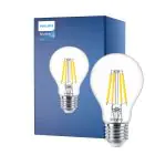Philips MASTER Value LED Pære E27 Pære klar 3.4W 470lm - 927 ekstra varm hvid | bedste farvegengivelse - dæmpbar - erstatter 40W