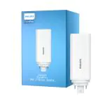 Philips CorePro PL-T LED Pære HF 9W - 840 Kold Hvid | 4-Pinde - Erstatter 26W