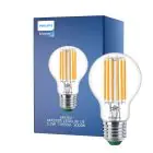 Philips MASTER LED Pære Ultra Efficient E27 Pære klar 5.2W 1095lm - 830 varm hvid | erstatter 75W