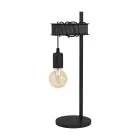 Eglo Bordlampe Townshend 6 Stål Sort | IP20 - Egnet til 1x E27 