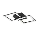 Eglo Loftlampe RGBic Stål Sort 19.6W 2100lm - 830 Varm Hvid + RGB | Dæmpbar