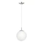 Eglo Pendel Lampe Rondo Stål Satin Nikkel | Egnet til E27