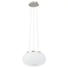 Eglo Pendel Lampe Optica Stål Satin Nikkel | Egnet til 2x E27