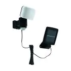 Eglo Vægbelysning Casabas Solar Sort 5W 470lm - 865 Dagslys | IP44