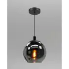 Eglo Pendel Lampe Ariscani Stål Sort | Egnet til E27
