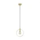 Eglo Pendel Lampe Manizales Stål Guld | IP20 - Egnet til 1x E27 