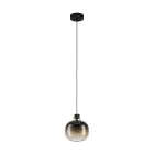 Eglo Pendel Lampe Oilella Stål Sort Guld | IP20 - Egnet til 1x E27 