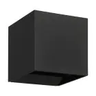 Eglo Vægbelysning Calpi 3 Aluminium Sort Up & Down 2.8W 420lm - 830 Varm Hvid | IP54