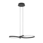 Eglo Pendel Lampe Serpins Stål Sort 21W 2500lm - 830 Varm Hvid