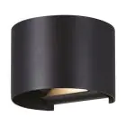 Eglo Vægbelysning Calpino 3 Aluminium Sort Up & Down 2W 420lm - 830 Varm Hvid | IP54
