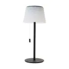 Eglo Bordlampe Scordiano Solar Stål Sort 2W 220lm - 830-840-865 CCT | IP44 - USB-C
