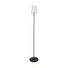 Eglo Gulvlampe Scordiano-L Solar Stål Sort 2W 220lm - 830-840-865 CCT | IP44 - USB-C