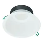 Philips LED downlight Coreline DN142B Aluminium Hvid 19.2W 2300lm 60D - 840 kold hvid | Udsnit 200mm - IP20 - Hvid Reflektor