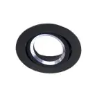 Noxion Forsænket Spot Drome MR16 Vipbar sort | Udsnit 69mm - GU10 sokkel