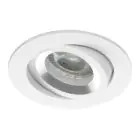 Noxion Forsænket Spot Drome MR16 Vipbar Hvid | Udsnit 69mm - GU10 sokkel