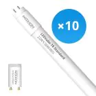 Fordelspakke 10x Noxion LED Lysrør T8 Avant (EM/Mains) Standard Output 19W 2300lm - 865 Dagslys | 150cm - Erstatter 58W