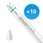 Fordelspakke 10x Philips LED Lysrør T8 MASTER Value (EM/Mains) High Output 14W 2000lm - 830 varm hvid | 120cm - erstatter 36W