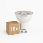 Fordelspakke 10x Sylvania RefLED ES50 LED Spot GU10 PAR16 320lm 110D - 865 Dagslys | Erstatter 35W