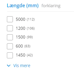 Filter Lenght